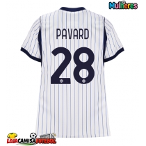 Camisa de Futebol Inter Milan Benjamin Pavard #28 Equipamento Secundário Mulheres 2026-27 Manga Curta